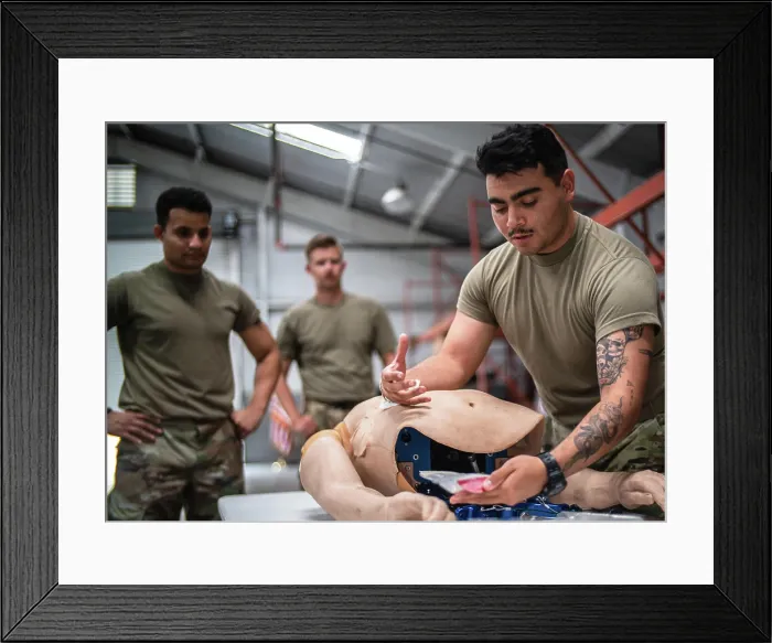 Framed Print : U.S. Air Force Airman 1st Class Adrian Rodriguez Framed Print : U.S. Air Force Airman 1st Class Adrian Rodriguez