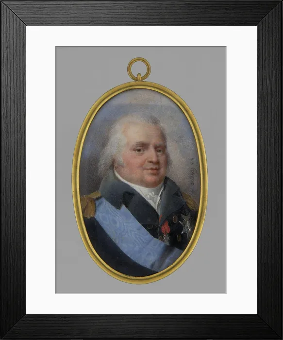 Framed Print : Ludwik XVIII (1756-1824), król Francji. Isabey, Jean-Baptiste (1767-1855), painter Framed Print : Ludwik XVIII (1756-1824), król Francji. Isabey, Jean-Baptiste (1767-1855), painter