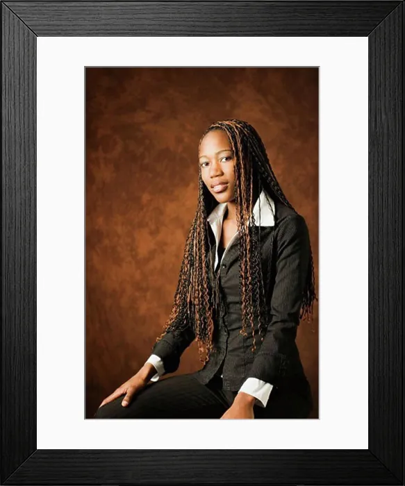 Framed Print : Portrait of a woman Framed Print : Portrait of a woman