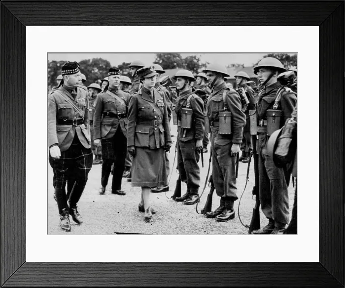 Framed Print : The Princess Royal Inspects Her Own Regiment -- The Princess Royal Framed Print : The Princess Royal Inspects Her Own Regiment -- The Princess Royal
