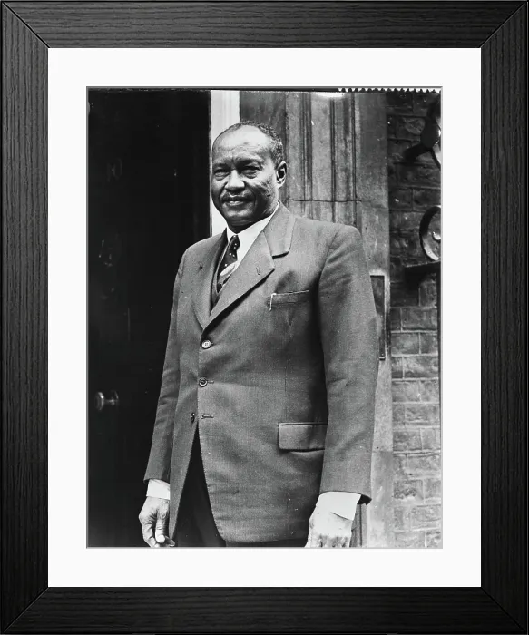 Framed Print : Anefo photo collection. Deposited premier abdolah khalil of the Sudan. November 17, 1958. Sudan