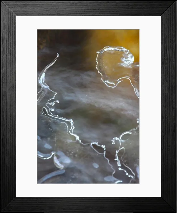Framed Print : Ice