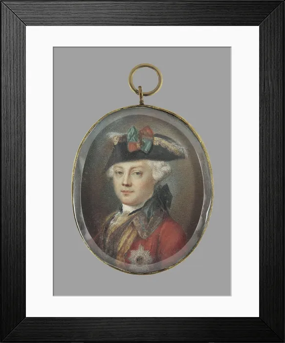 Framed Print : Fryderyk Eugeniusz (Friedrich Eugen) książę Wirtemberski (1732-1797). unknown, painter Framed Print : Fryderyk Eugeniusz (Friedrich Eugen) książę Wirtemberski (1732-1797). unknown, painter