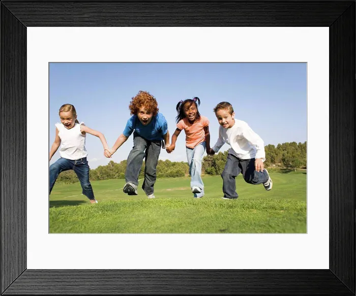 Framed Print : Children playing Framed Print : Children playing