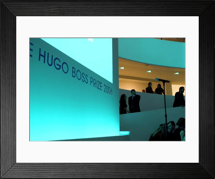 Framed Print : Hugo Boss Prize 2006, Guggenheim Museum NYC Framed Print : Hugo Boss Prize 2006, Guggenheim Museum NYC