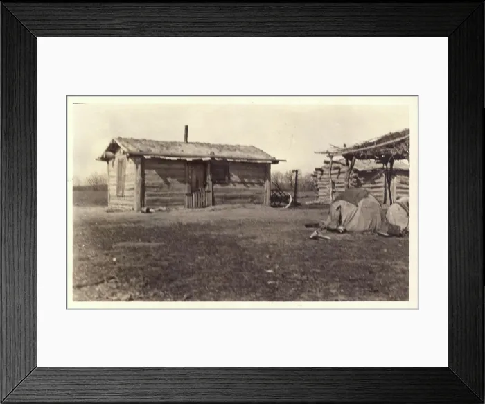 Framed Print : House of 'Alice White Elk'. 1923 - 1955 Framed Print : House of 'Alice White Elk'. 1923 - 1955