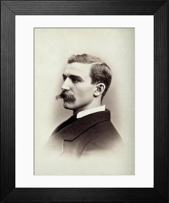 Framed Print : Henry Solomon Wellcome. Photograph by Bradley & Rulofson Framed Print : Henry Solomon Wellcome. Photograph by Bradley & Rulofson