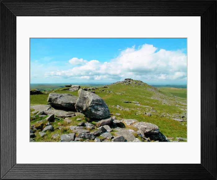Framed Print : England, Cornwall, Bodmin Moor