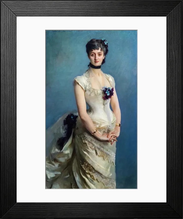 Framed Print : Madame Paul Poirson; 1885 Oil on canvas John Singer Sargent; American; 1856 - 1925 Framed Print : Madame Paul Poirson; 1885 Oil on canvas John Singer Sargent; American; 1856 - 1925