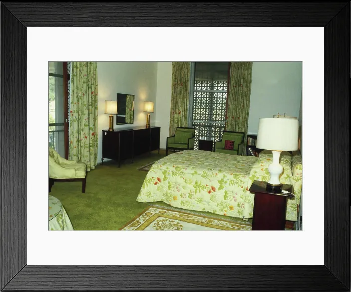 Framed Print : New Delhi - Embassy Mission Residence - 1981 Framed Print : New Delhi - Embassy Mission Residence - 1981