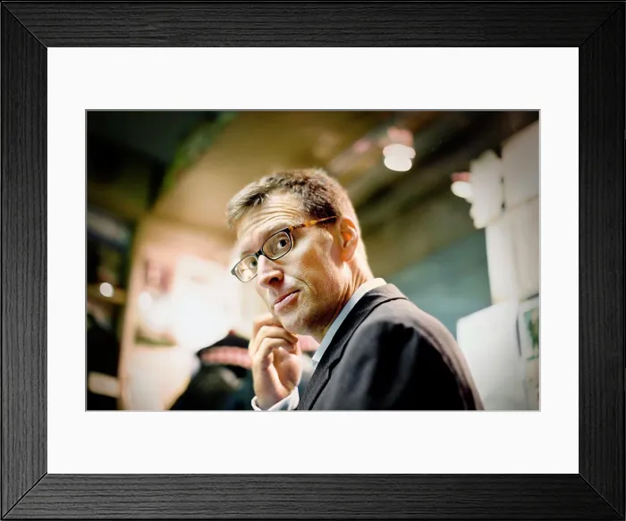 Framed Print : Portrait of a mid-adult business man Framed Print : Portrait of a mid-adult business man
