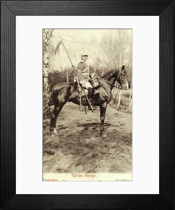 Framed Print : Military use of horses, Garde-Reiter-Regiment (1. Schweres Regiment), 1901, Dresden, Gardereiter, Germany Framed Print : Military use of horses, Garde-Reiter-Regiment (1. Schweres Regiment), 1901, Dresden, Gardereiter, Germany
