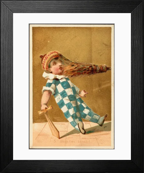 Framed Print : 5. Deuxieme echec!. 5. Deuxieme echec!
