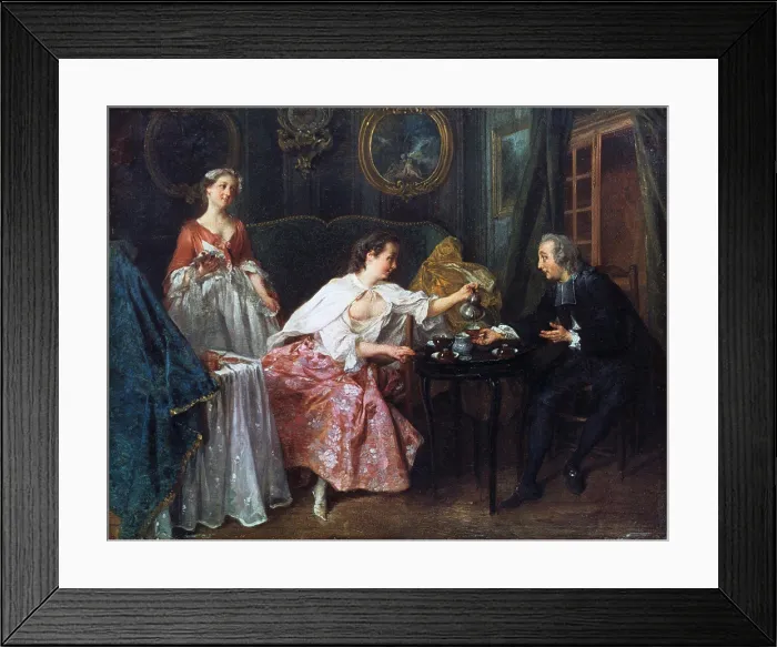 Framed Print : The Four Times of Day: Morning, 1741 Framed Print : The Four Times of Day: Morning, 1741