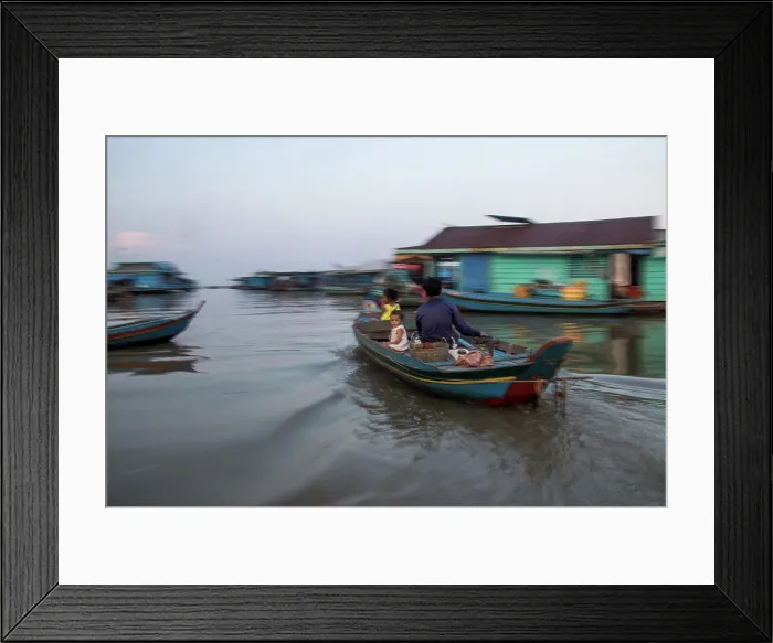 Framed Print : KHM - ENV - TONLE SAPPortrait of the Tonle Sap region Framed Print : KHM - ENV - TONLE SAPPortrait of the Tonle Sap region