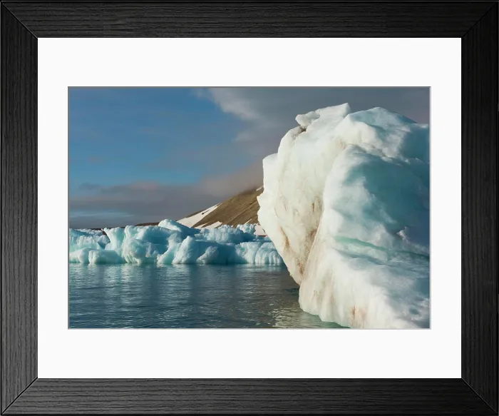 Framed Print : Norway, Barents Sea, Svalbard, Nordaustlandet Framed Print : Norway, Barents Sea, Svalbard, Nordaustlandet