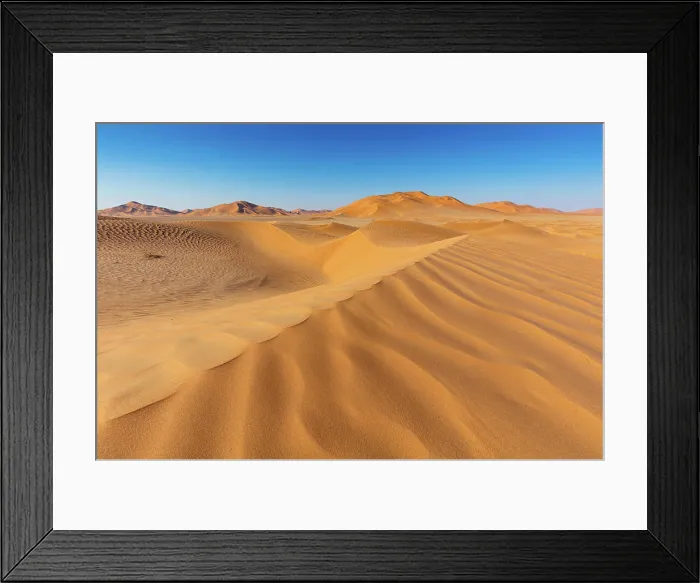 Framed Print : Landscape at Oman, Sand, Desert Framed Print : Landscape at Oman, Sand, Desert
