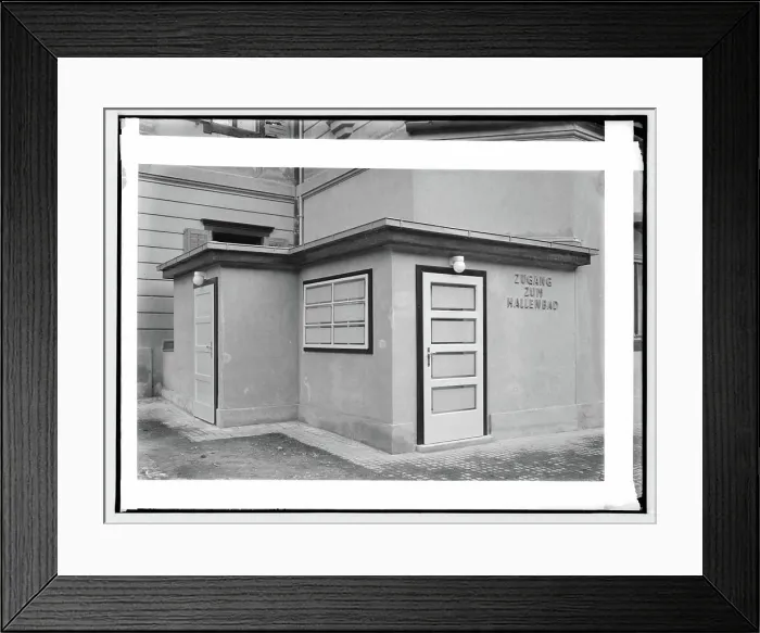 Framed Print : Indoor pool of the Südbahnhotel Semmering, Entrance Architects, Emil Hoppe and Otto Schönthal Framed Print : Indoor pool of the Südbahnhotel Semmering, Entrance Architects, Emil Hoppe and Otto Schönthal
