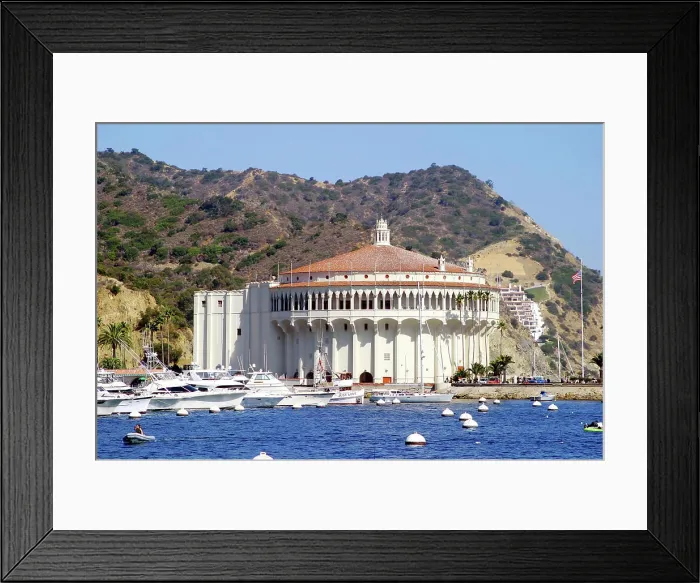 Framed Print : Catalina Island, Avalon, California, USA Framed Print : Catalina Island, Avalon, California, USA