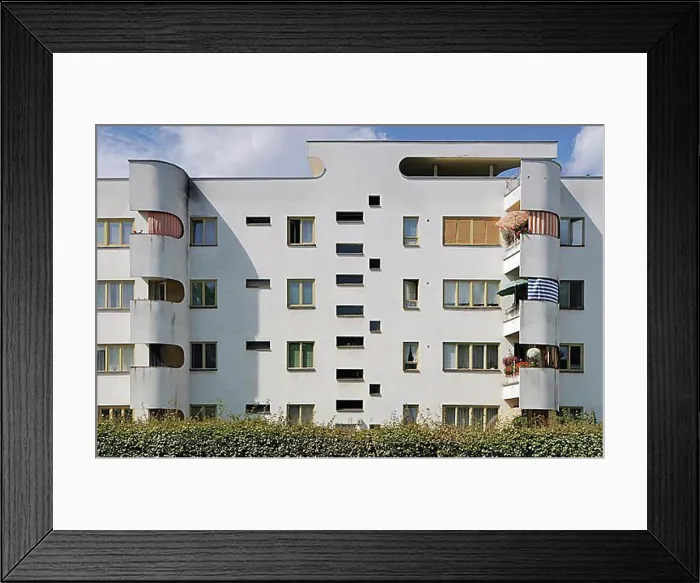 Framed Print : Great Settlement of Siemens City also known as Ring Settlement
