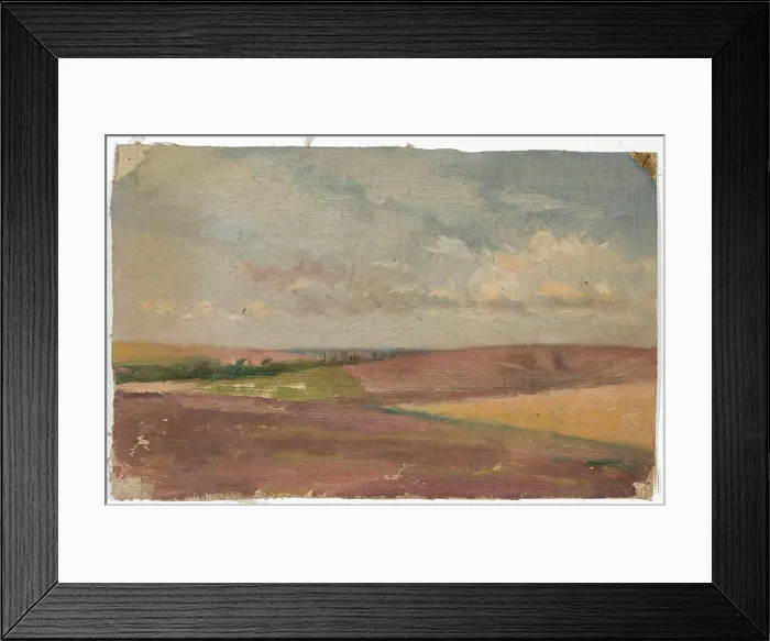 Framed Print : ﻿Polish landscape. Ciągliński, Jan (1858-1913), painter