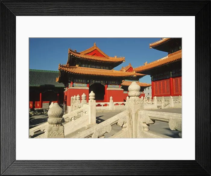 Framed Print : China, Beijing, Temple to the Emperors of the Past Ages Framed Print : China, Beijing, Temple to the Emperors of the Past Ages