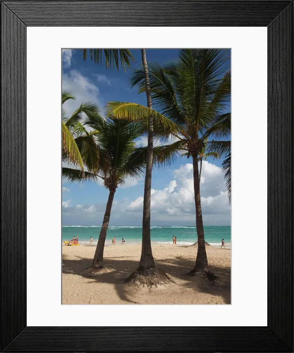 Framed Print : Dominican Republic, Punta Cana Region, Bavaro, Bavaro beach Framed Print : Dominican Republic, Punta Cana Region, Bavaro, Bavaro beach