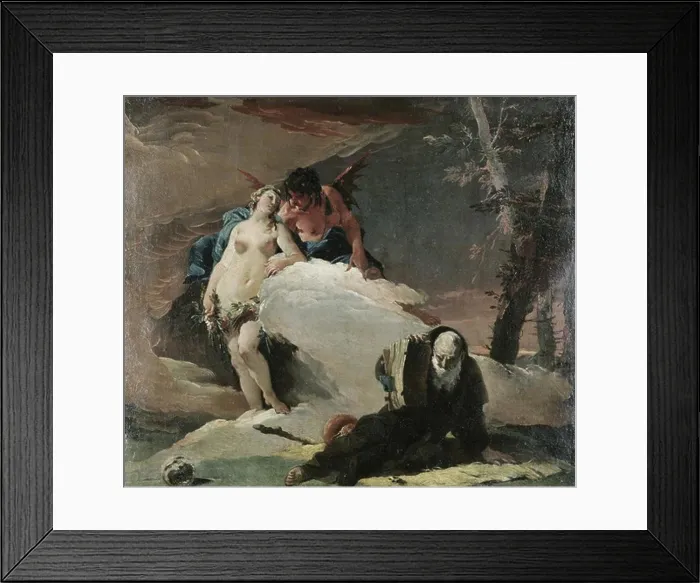 Framed Print : Temptation of Saint Anthony Giovanni Battista Tiepolo (1696-1770 Italian) Oil sketch Framed Print : Temptation of Saint Anthony Giovanni Battista Tiepolo (1696-1770 Italian) Oil sketch