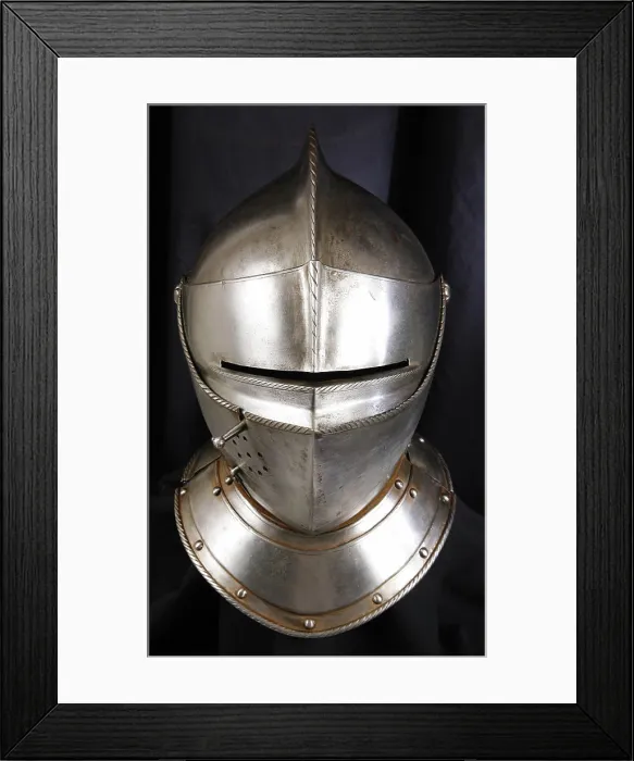 Framed Print : Armour Armour of the medieval knight