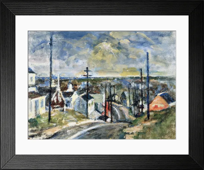 Framed Print : Old Kings Highway 1930 Nancy Ferguson (1873-1967 / American) Oil on Board David David Gallery, Philadelphia Framed Print : Old Kings Highway 1930 Nancy Ferguson (1873-1967 / American) Oil on Board David David Gallery, Philadelphia