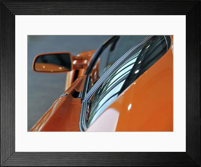 Framed Print : Lamborghini Diablo GT, side detail