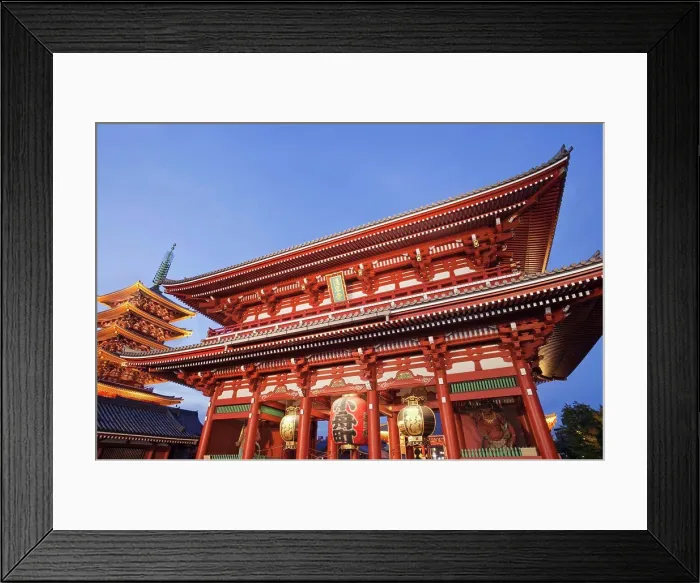 Framed Print : Temple in a city, Asakusa Kannon Temple, Asakusa, Tokyo Prefecture, Kanto Region, Honshu, Japan Framed Print : Temple in a city, Asakusa Kannon Temple, Asakusa, Tokyo Prefecture, Kanto Region, Honshu, Japan