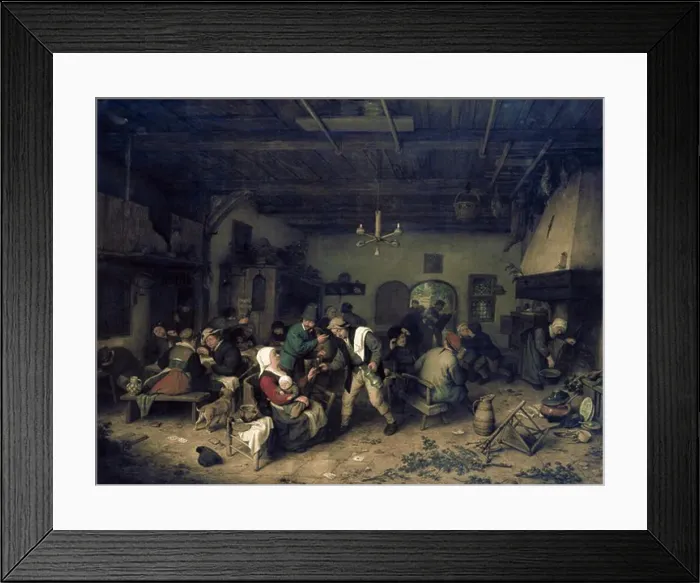 Framed Print : OSTADE, Adriaen van (1610-1684) Framed Print : OSTADE, Adriaen van (1610-1684)