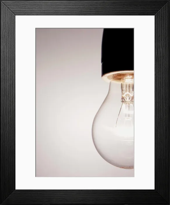 Framed Print : Bulb Framed Print : Bulb