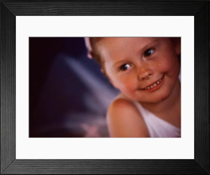 Framed Print : Close-up of a ballerina smiling Framed Print : Close-up of a ballerina smiling
