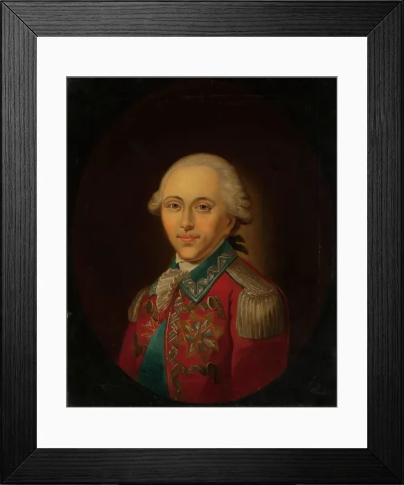 Framed Print : Portrait of Wincentz Potocki (d.1825), crown chamberlain. nieznany malarz polski, painter Framed Print : Portrait of Wincentz Potocki (d.1825), crown chamberlain. nieznany malarz polski, painter