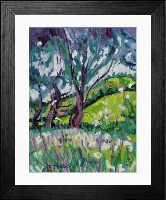 Framed Print : In Wood by Josephine Trotter, 2012. (b.1940 / British)