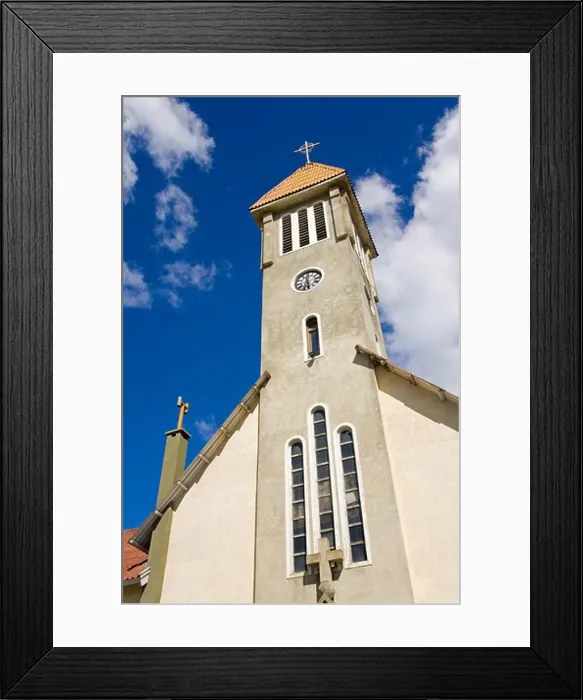 Framed Print : Low angle view of a church, La Merced Church Framed Print : Low angle view of a church, La Merced Church