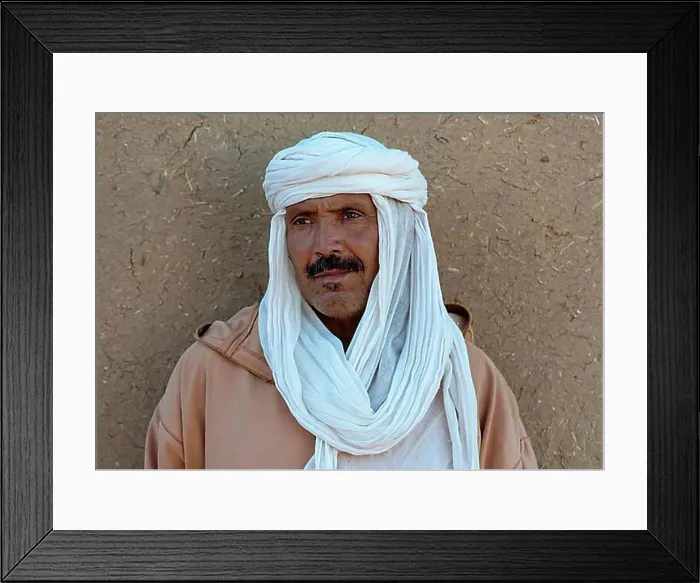 Framed Print : Morocco, camel driver, Berber, Erg Chebbi desert, dunes, Africa Framed Print : Morocco, camel driver, Berber, Erg Chebbi desert, dunes, Africa
