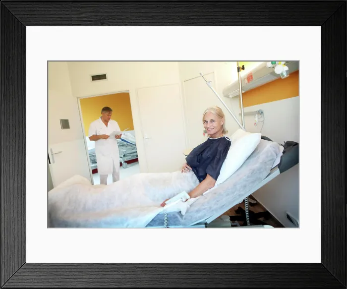 Framed Print : Outpatient surgery Framed Print : Outpatient surgery