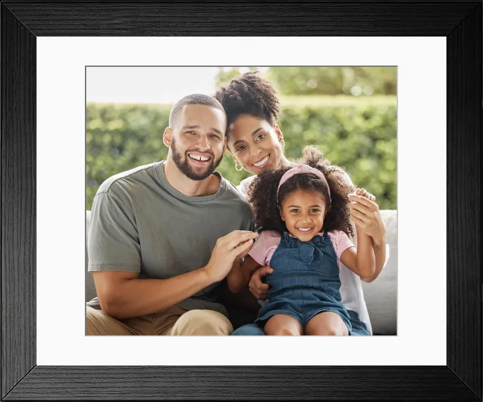 Framed Print : Family, children and love with a girl Framed Print : Family, children and love with a girl