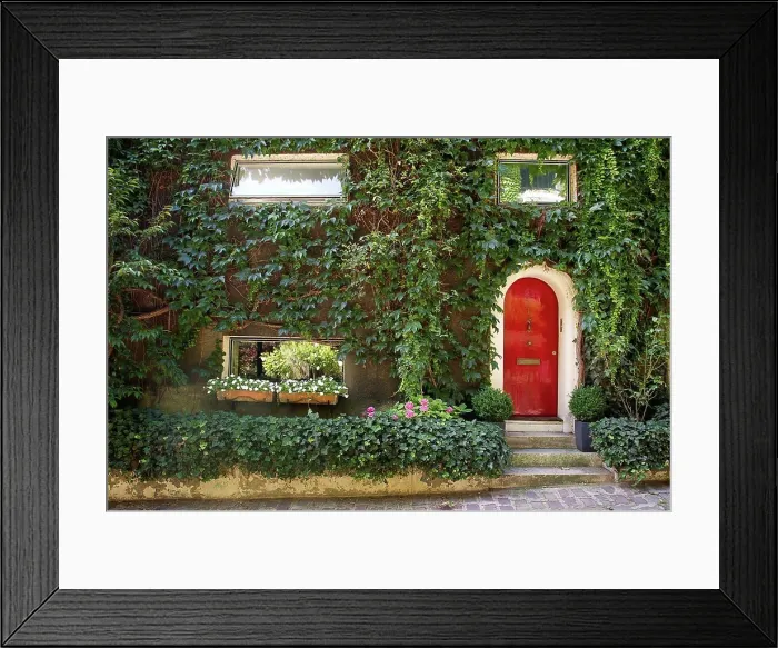 Framed Print : France, Paris (14Eme Arr), Montsouris Villa Framed Print : France, Paris (14Eme Arr), Montsouris Villa