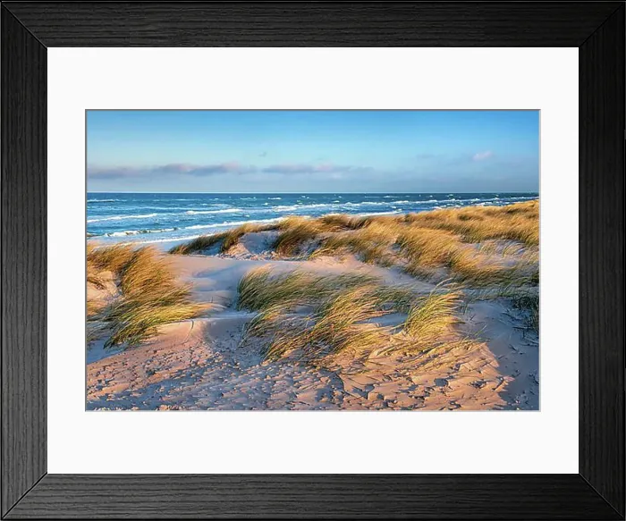 Framed Print : Clear winter day at the Baltic Sea Framed Print : Clear winter day at the Baltic Sea