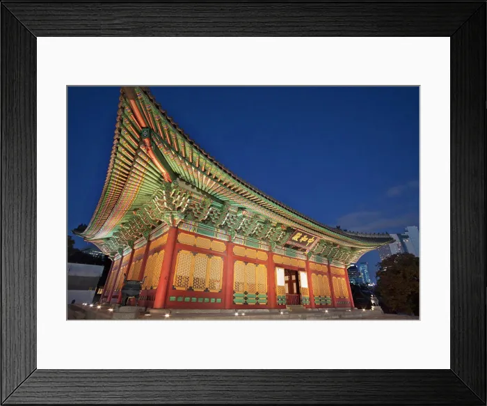 Framed Print : Facade of a palace, Deoksugung Palace, Seoul, South Korea Framed Print : Facade of a palace, Deoksugung Palace, Seoul, South Korea