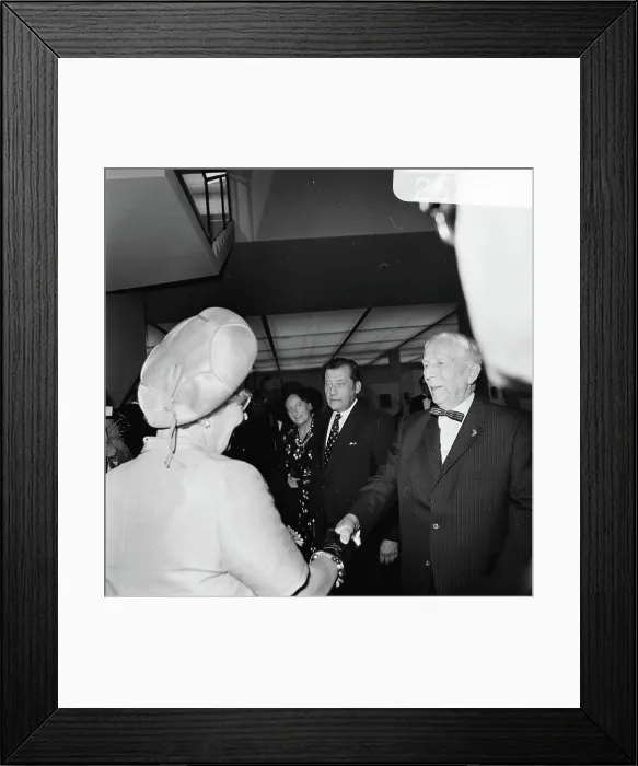 Framed Print : Anefo photo collection. Queen Juliana is present at the opening of the Rijksmuseum Vincent van Gogh in Amsterdam Framed Print : Anefo photo collection. Queen Juliana is present at the opening of the Rijksmuseum Vincent van Gogh in Amsterdam
