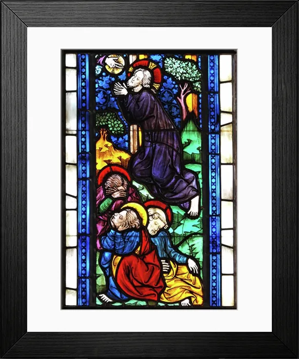 Framed Print : The Agony in the Garden ca Framed Print : The Agony in the Garden ca