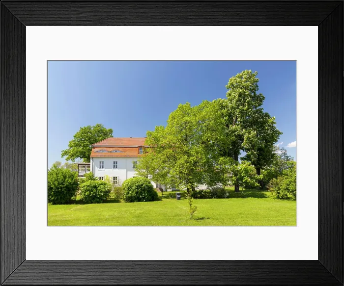 Framed Print : Plotha Manor House, Belgern Schildau, Saxony, Germany Framed Print : Plotha Manor House, Belgern Schildau, Saxony, Germany
