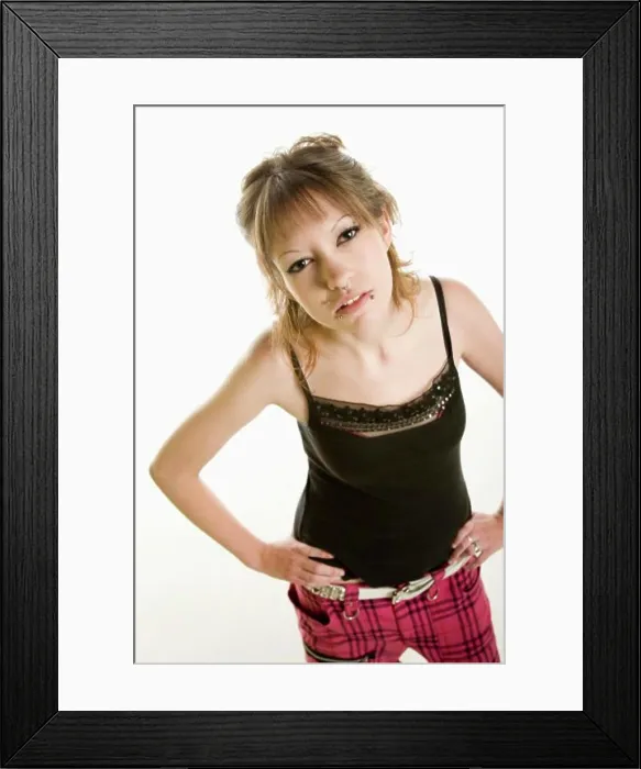 Framed Print : Female portrait Framed Print : Female portrait
