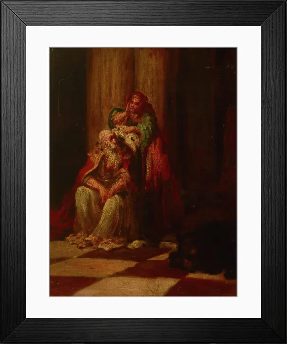 Framed Print : Tobias and Anna unknown Framed Print : Tobias and Anna unknown