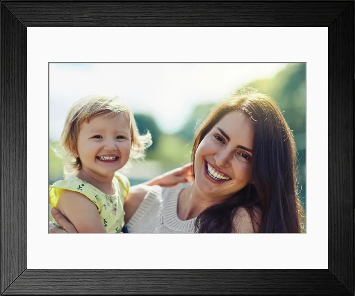 Framed Print : Happy mother, portrait and hug with daughter for bonding